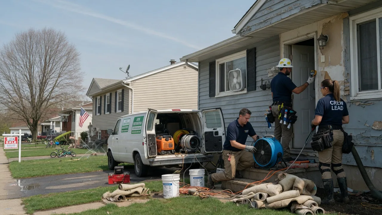 Flood Cleanup in Staffordsville, KY near me